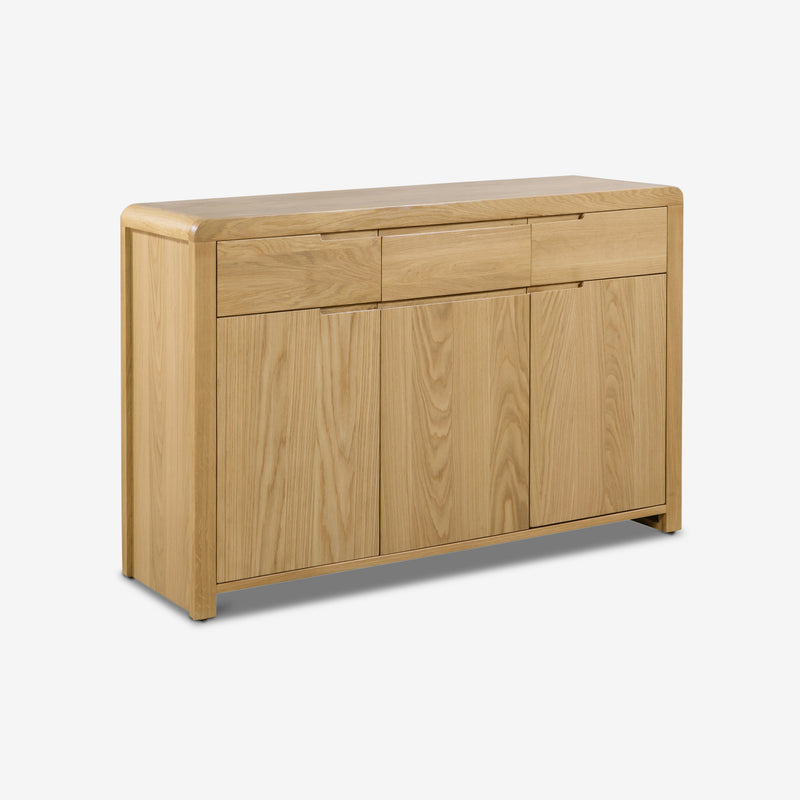 Curve Oak Sideboard