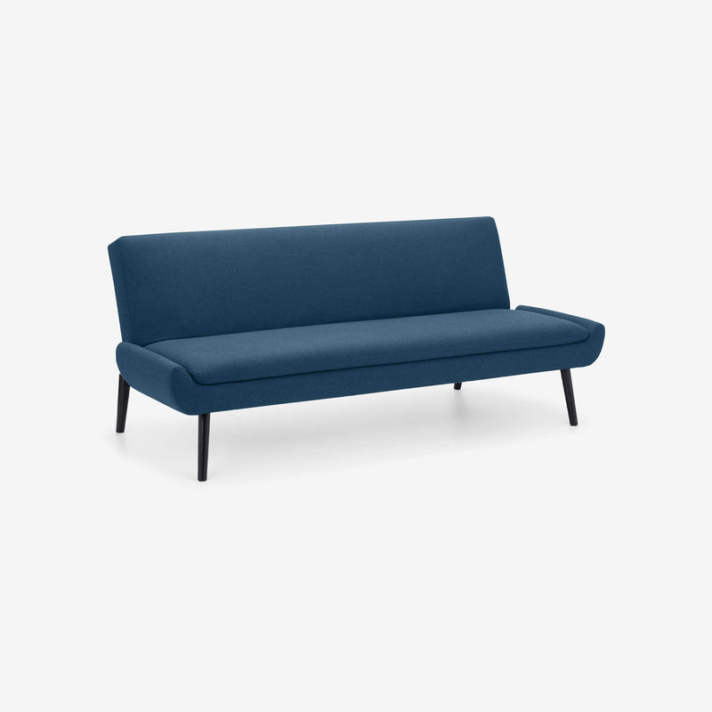 Gaudi Curled Base Sofabed Blue