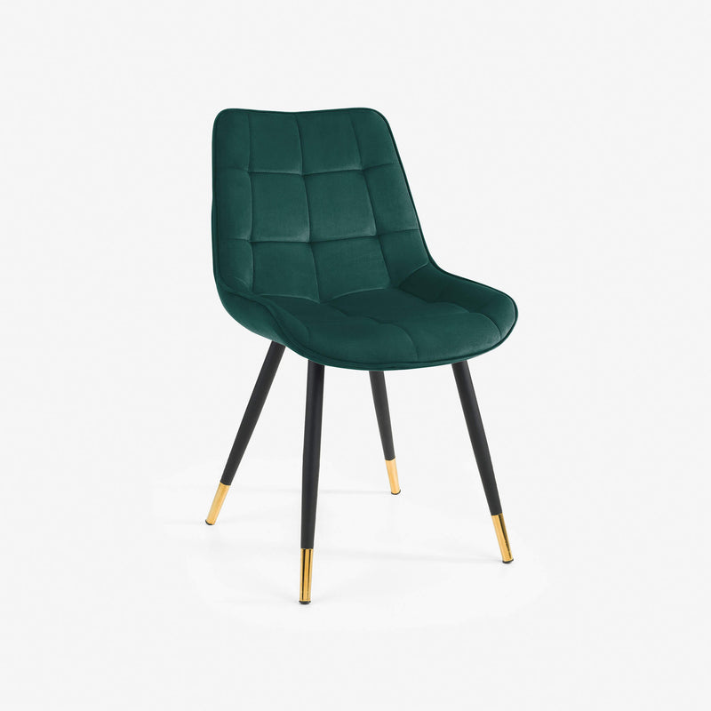 Hadid Dining Chair Green Set of 2