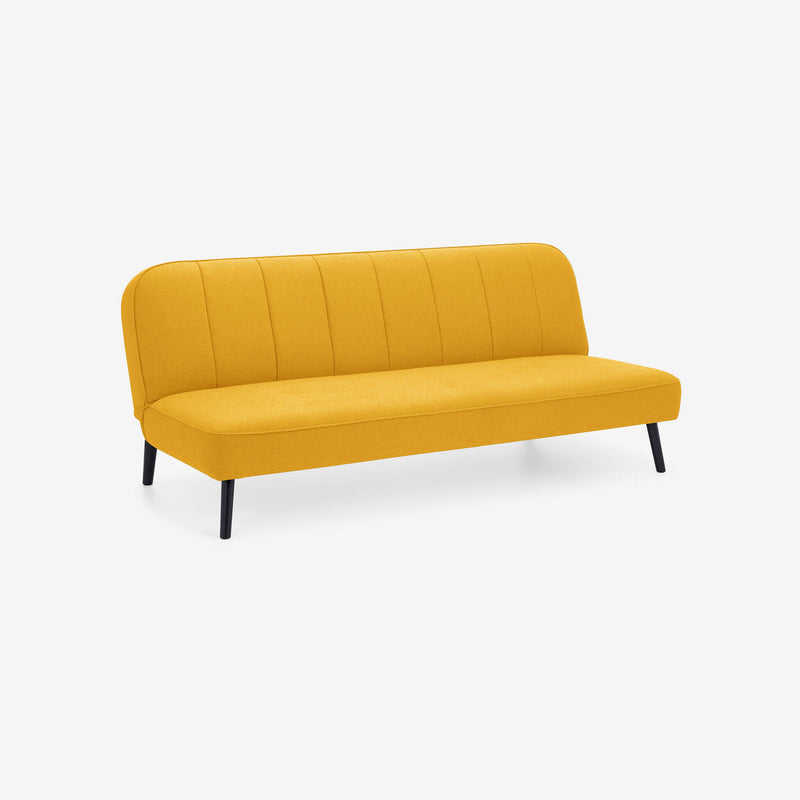 Miro Curved Back Sofabed Mustard