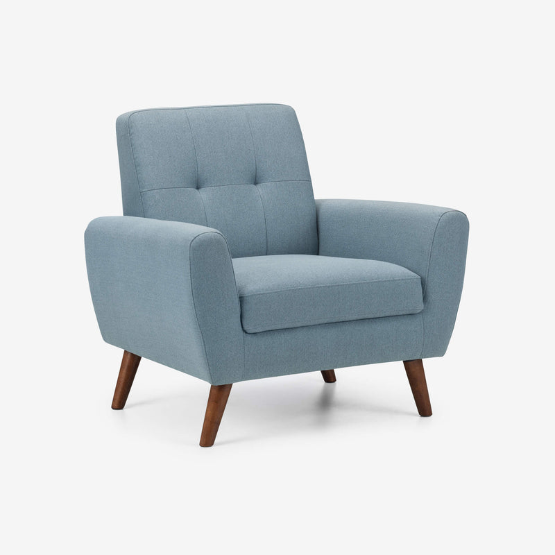 Monza Compact Retro Chair Blue